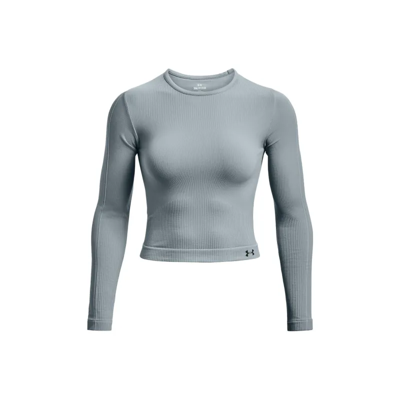 Under Armour RUSH T Shirt Women's Harbor Blue-0