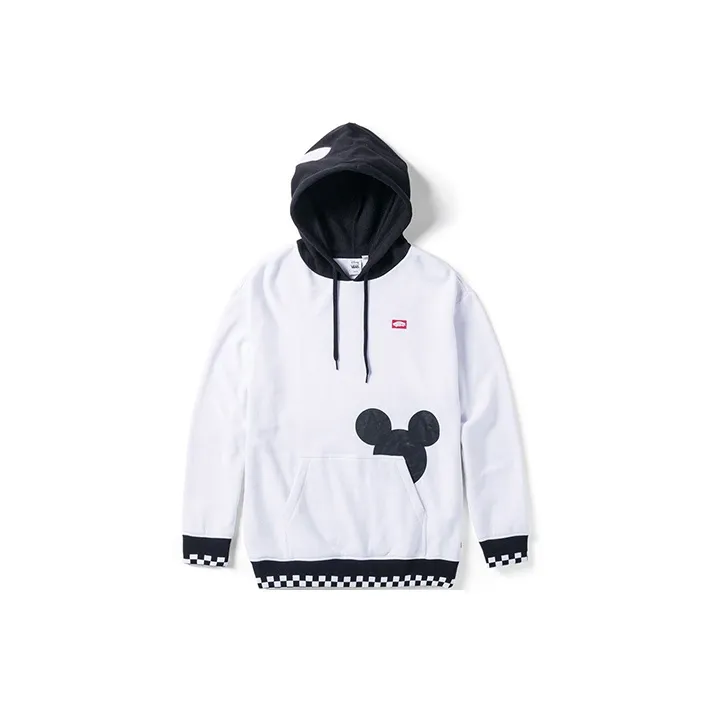 Disney X Vans X Disney Co brand Sweatshirts Women's White Black-0