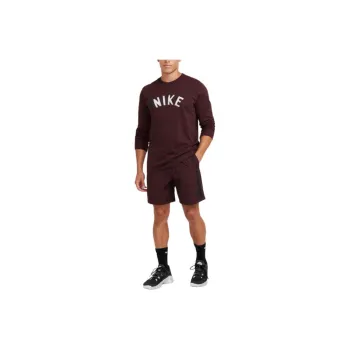 Nike Swoosh Casual Shorts Men's Bold Burgundy/Black