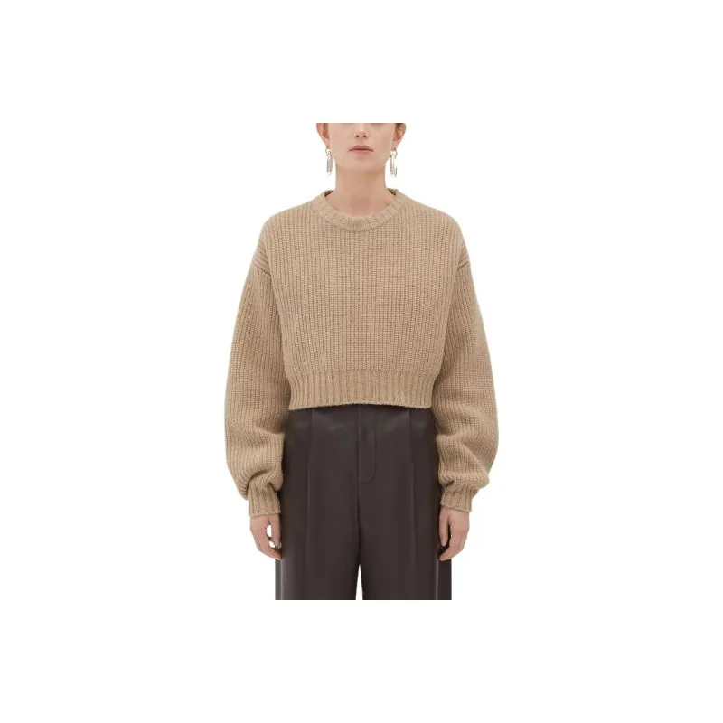 Bottega Veneta Cropped Jumper-0