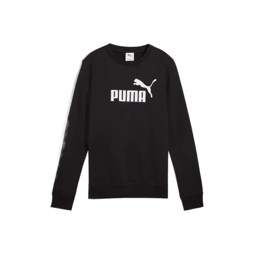 PUMA Suéter De Cuello Redondo Para Mujer Logotipo Essentials No. 1