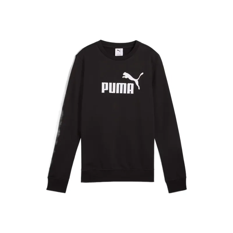 PUMA Suéter De Cuello Redondo Para Mujer Logotipo Essentials No. 1-0