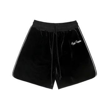 False Perception Casual Shorts Unisex Black