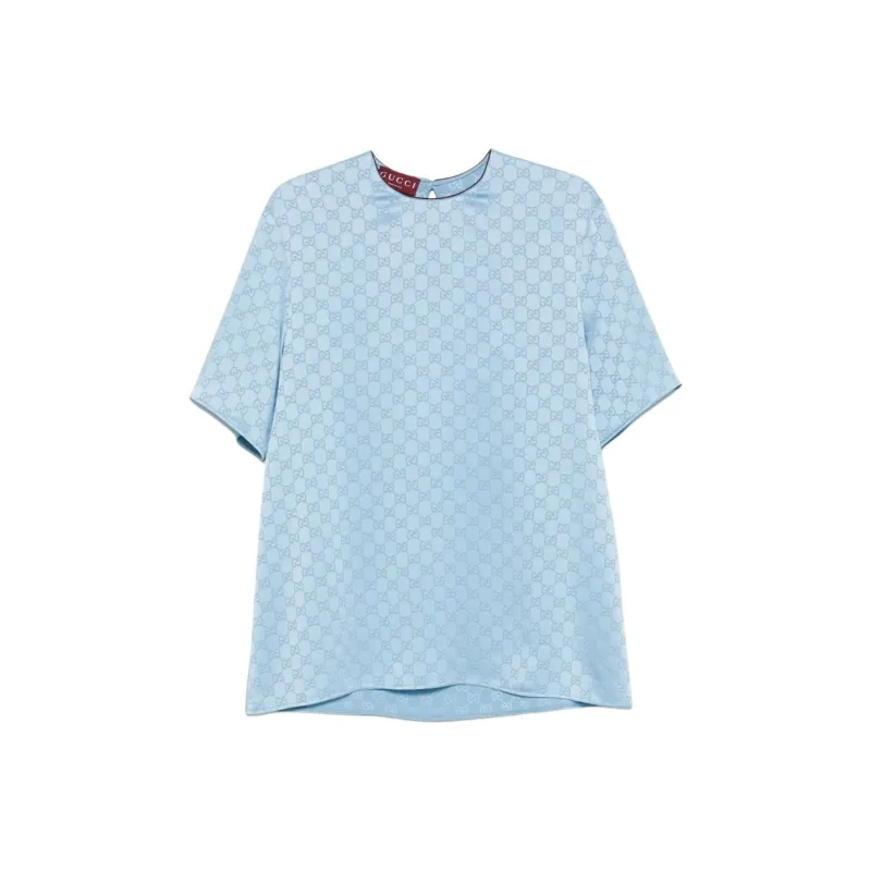 GUCCI T Shirt Women's Cornflower Blue-0