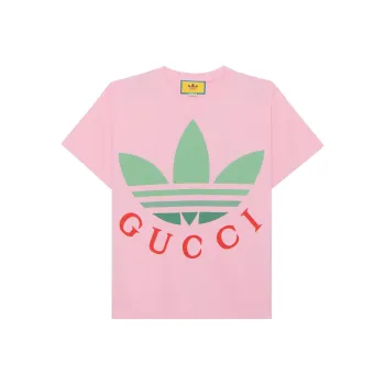 GUCCI X Adidas T Shirt Pink