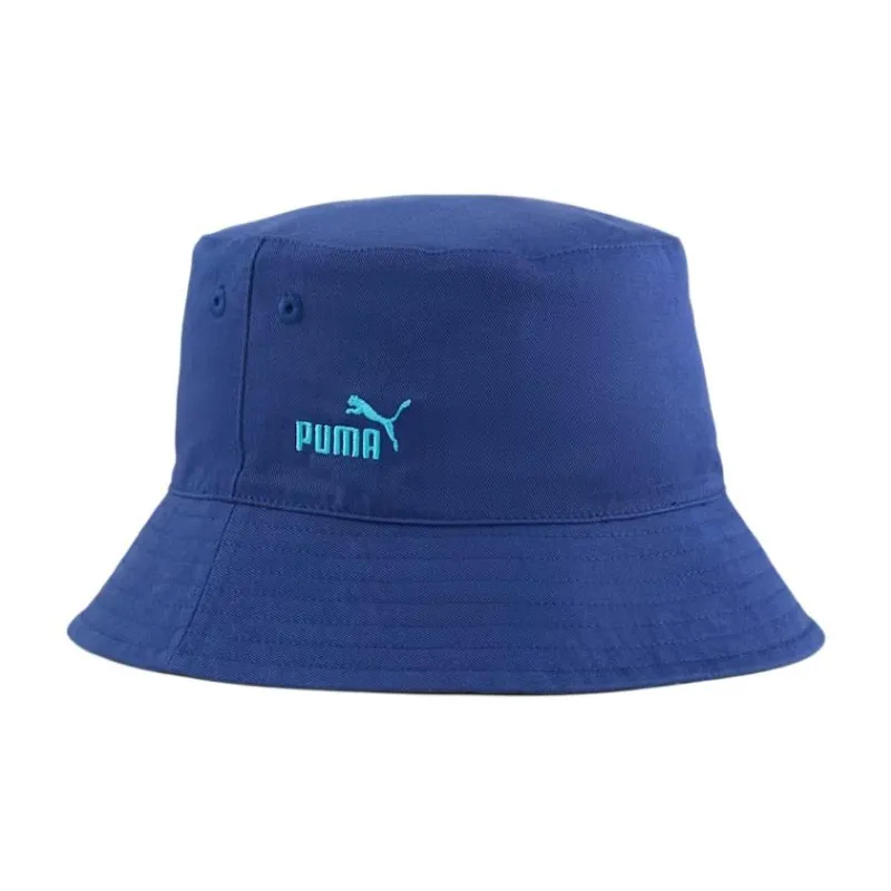 PUMA 100% Cotton Bucket Hats Unisex Blue-1