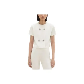 THEORY T-Shirt Women's Ivory White