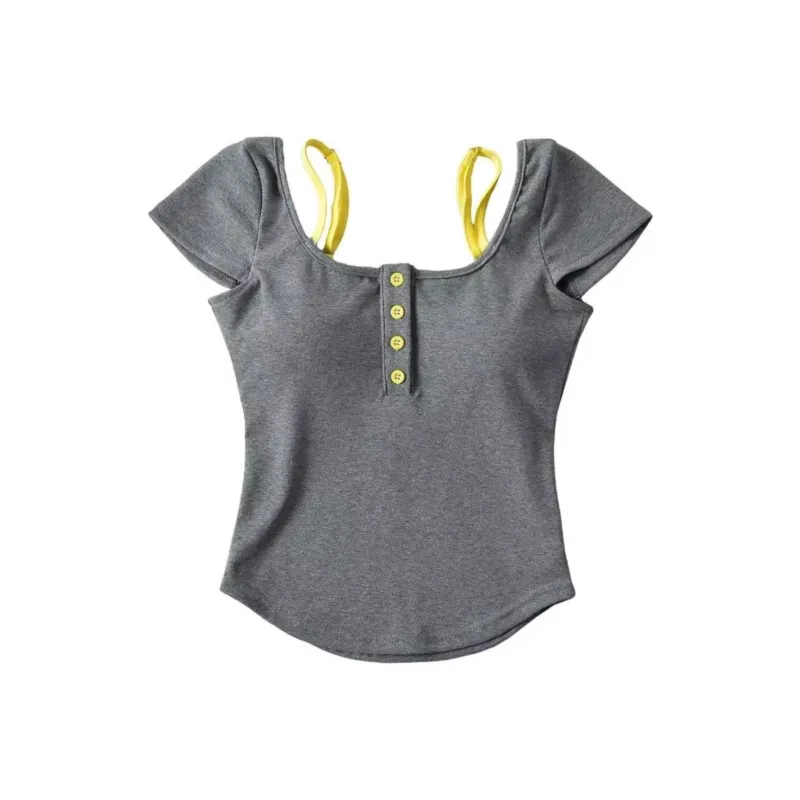 KUNZHUDAXIANG Regular T Shirt Women's-4