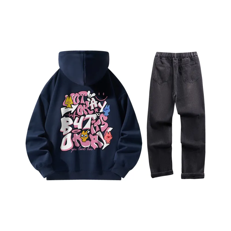 LEVEL Sweatshirt Sets Unisex-8