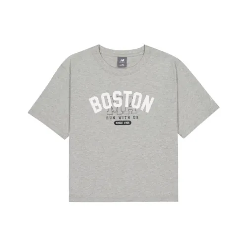 New Balance SS25 Regular T Shirt Women's Gray GHM