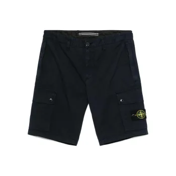 STONE ISLAND Compass Patch Bermuda Shorts