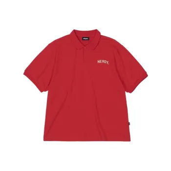 Nerdy Polo Shirts Women's Red