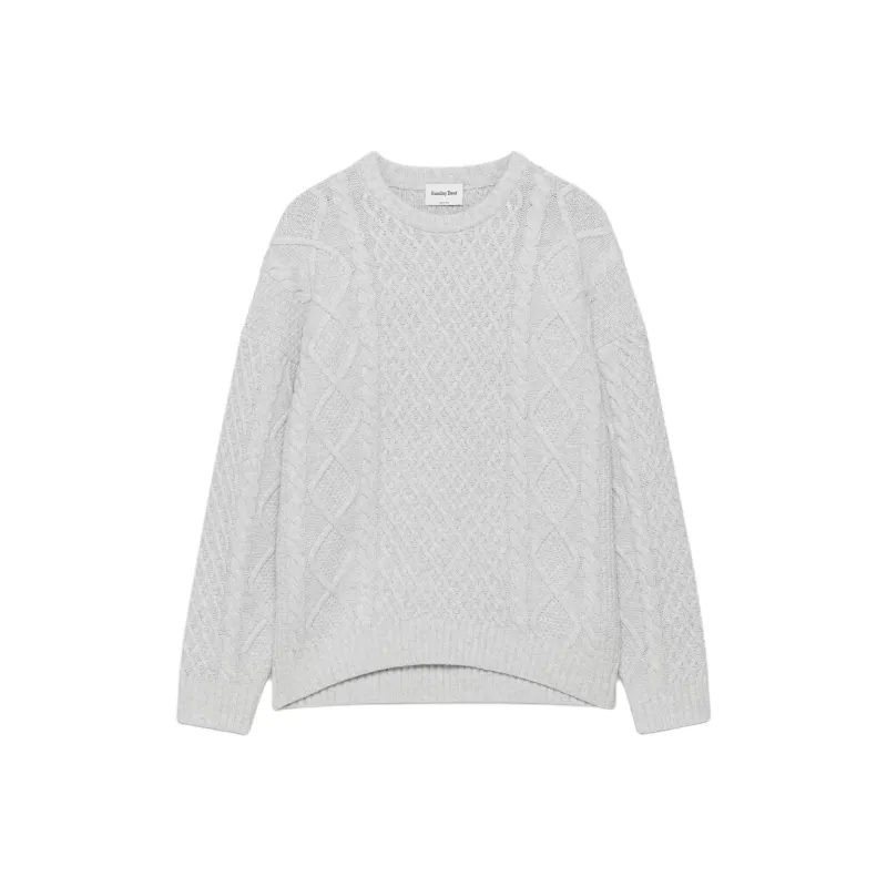 ARITZIA Sunday Best Peggy Sweater Sweater Women's Heather Chrome-0
