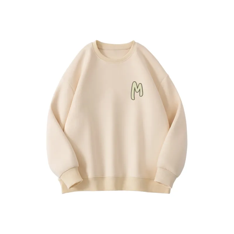 GOSO Pullover Crew Neck Long Sleeved Trendy Sweatshirt Women's-4