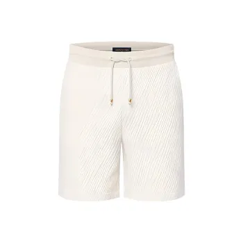 LOUIS VUITTON Jacquard Cotton Blend Jersey Shorts