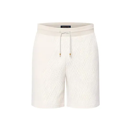 LOUIS VUITTON Jacquard Cotton Blend Jersey Shorts