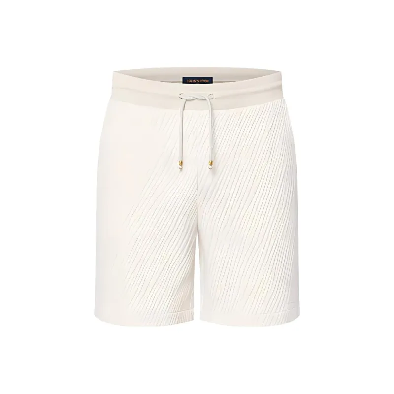 LOUIS VUITTON Jacquard Cotton Blend Jersey Shorts-0