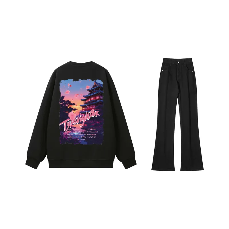 TYPERIGHTER Sweatshirt Set Unisex-0