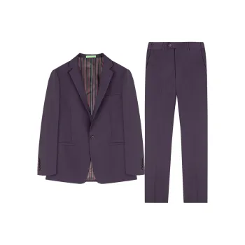 FIRS Business Suit Men's Purple
