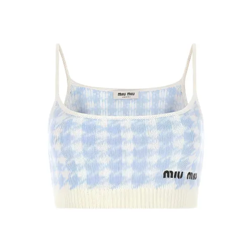 MIU MIU FW22 Camisole Women's Blue