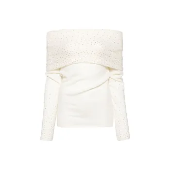 Camilla Off shoulder Knitted Top