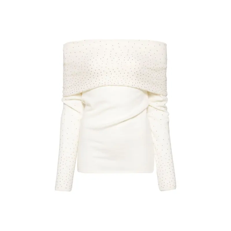 Camilla Off shoulder Knitted Top-0