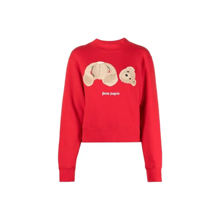 PALM ANGELS Sweatshirts Women's Red-0