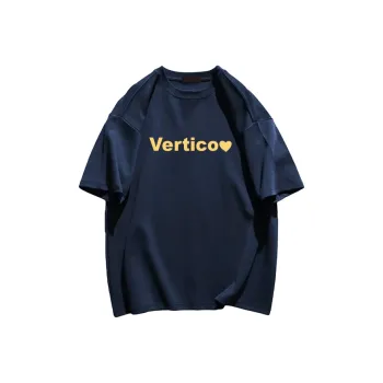 Cotton Shopping T Shirt Unisex Navy Blue