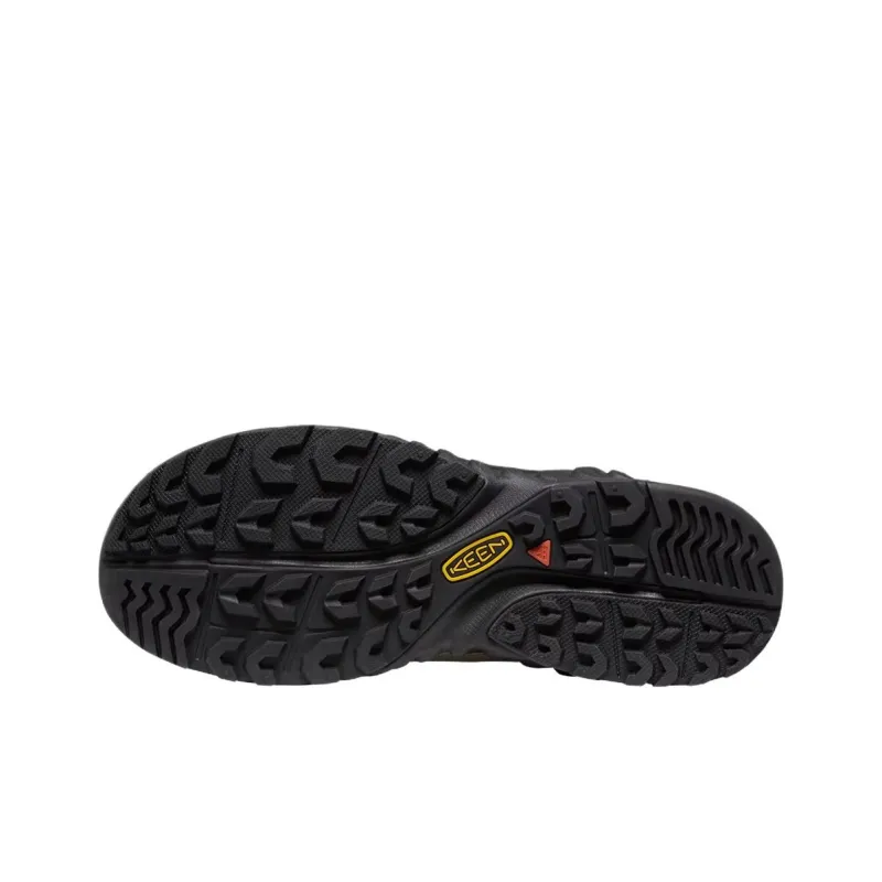KEEN NXIS EVO Anti Slip Wear Resistant Low Top Hiking Shoes Men's Umber-3