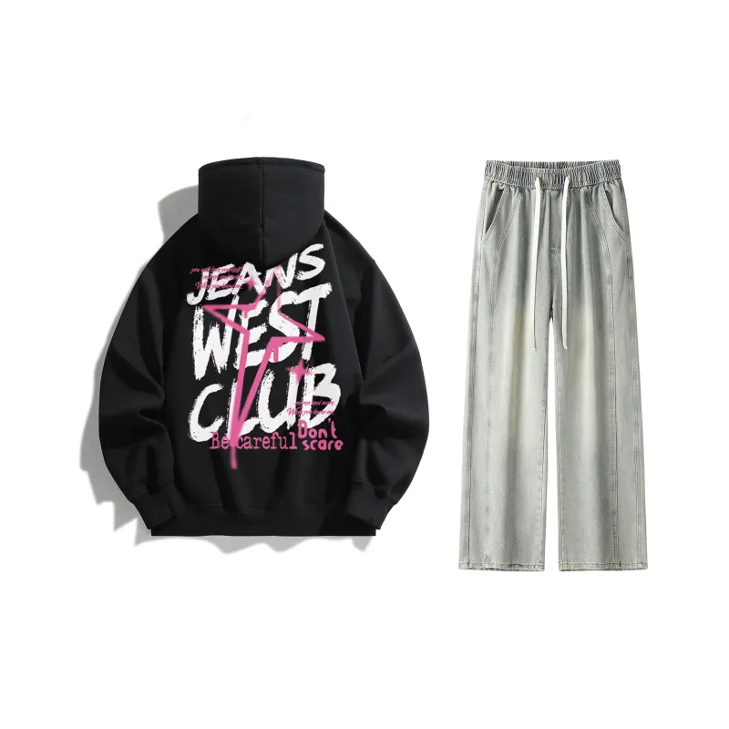 JEANSWEST CLUB Sweatshirt Set Unisex-12