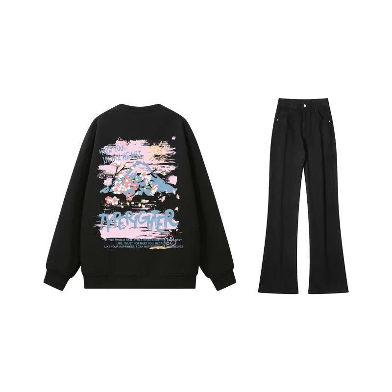 TYPERIGHTER Sweatshirt Set Unisex-0