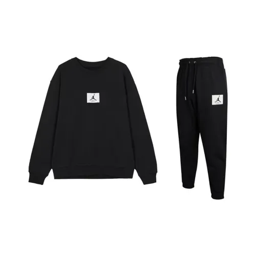 Jordan Sweatshirt Set Men's Black