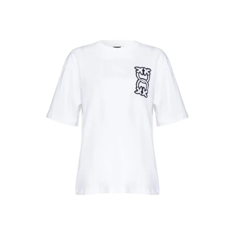 PINKO Tunisia Cotton T-shirt-0
