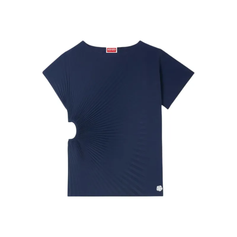 KENZO Sunray pleated T shirt-0