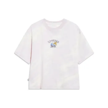 LINING Sports Trend Series T Shirts Women's Vero Rose Purple