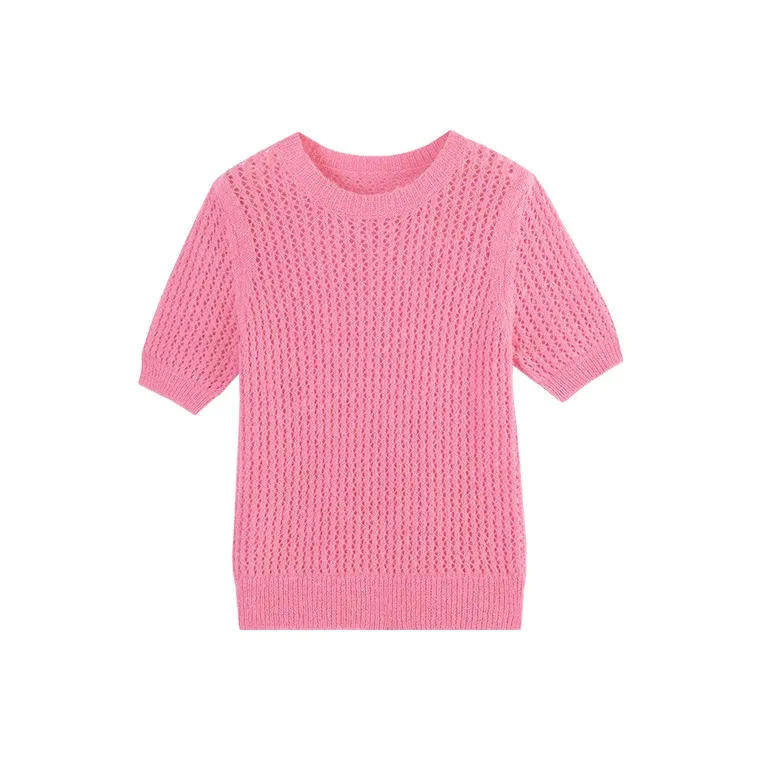 CUBIC Knitwear Women's Rose Red-0