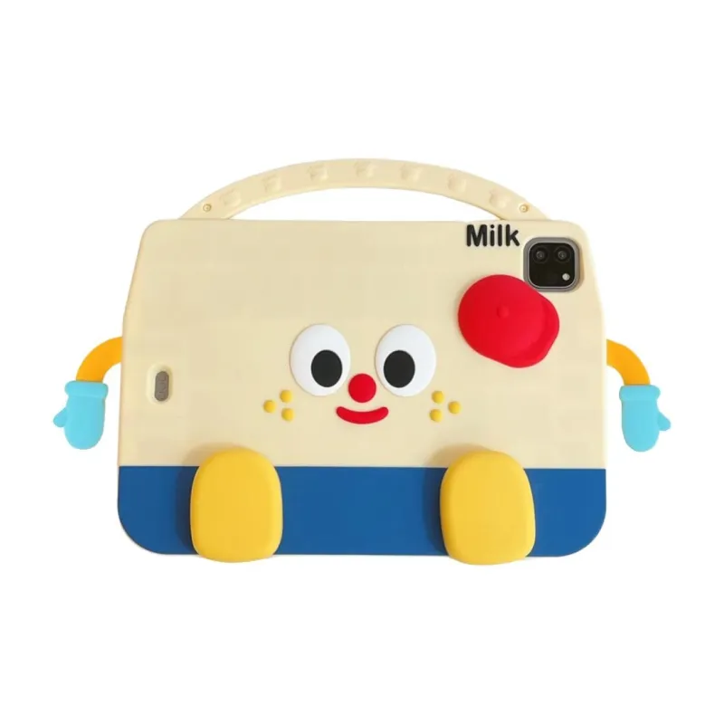 Sopi Fun Milk Box 1 Compatibility With IPad Pro Mini 6/iPad Air 7 Tablet Protective Cases-0