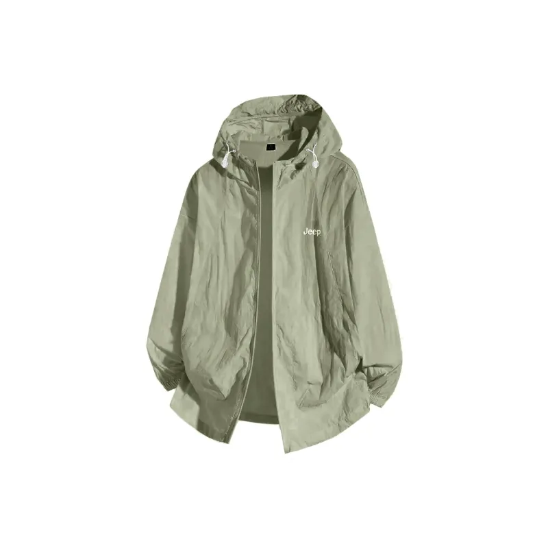 Jeep Super Light Breathable Quick Dry UV Protection Long Sleeved Sun Protection Clothing Unisex-14