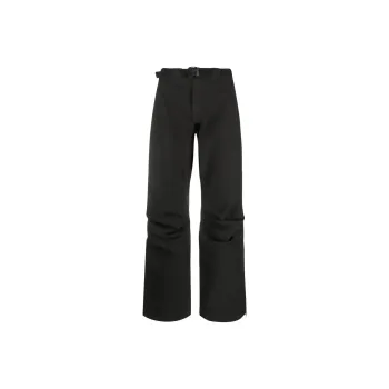 GR10K Bembecula Arc Belted Straight Leg Trousers