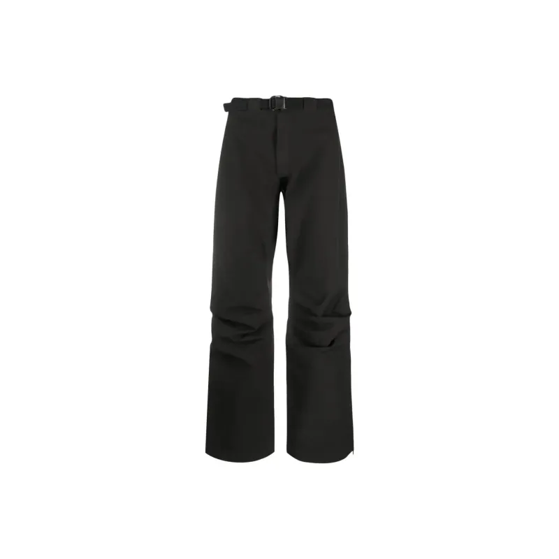 GR10K Bembecula Arc Belted Straight Leg Trousers-0