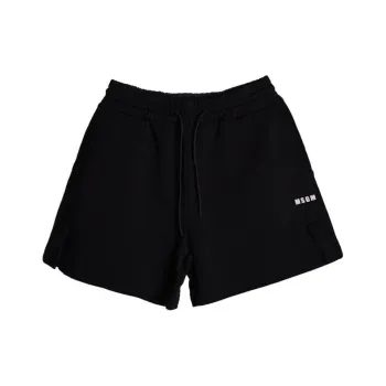 MSGM Casual Shorts Men Black