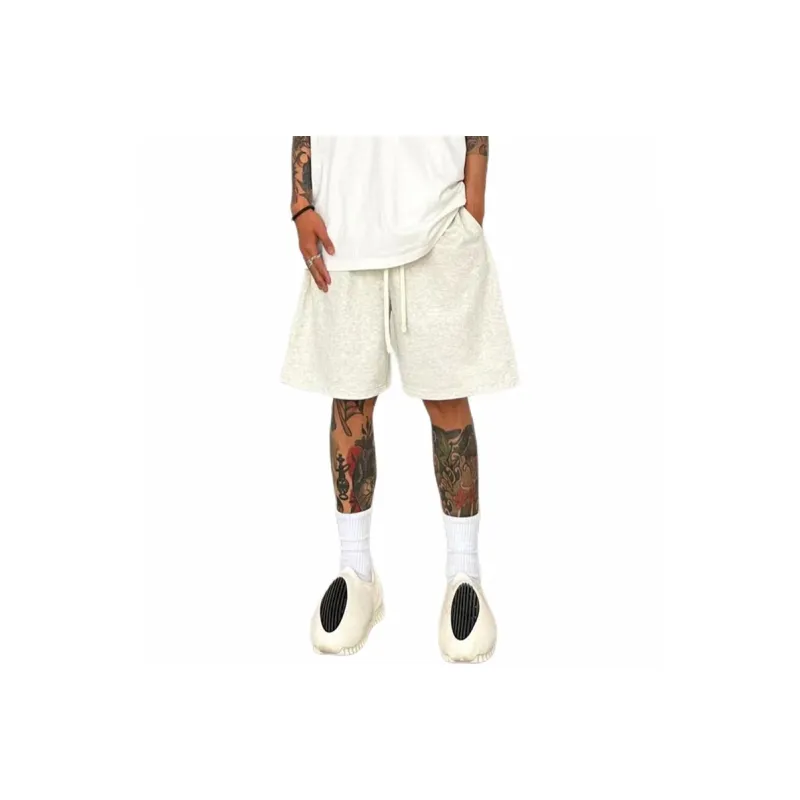 7 SEVFUN Shorts Unisex White Heather Gray-0