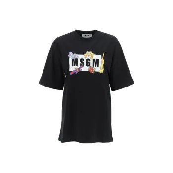 MSGM T Shirts Women's Black
