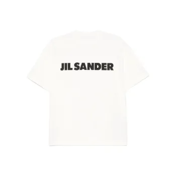 JIL SANDER Logo print T shirt