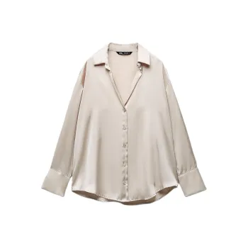 ZARA Shirts Women's Champagne