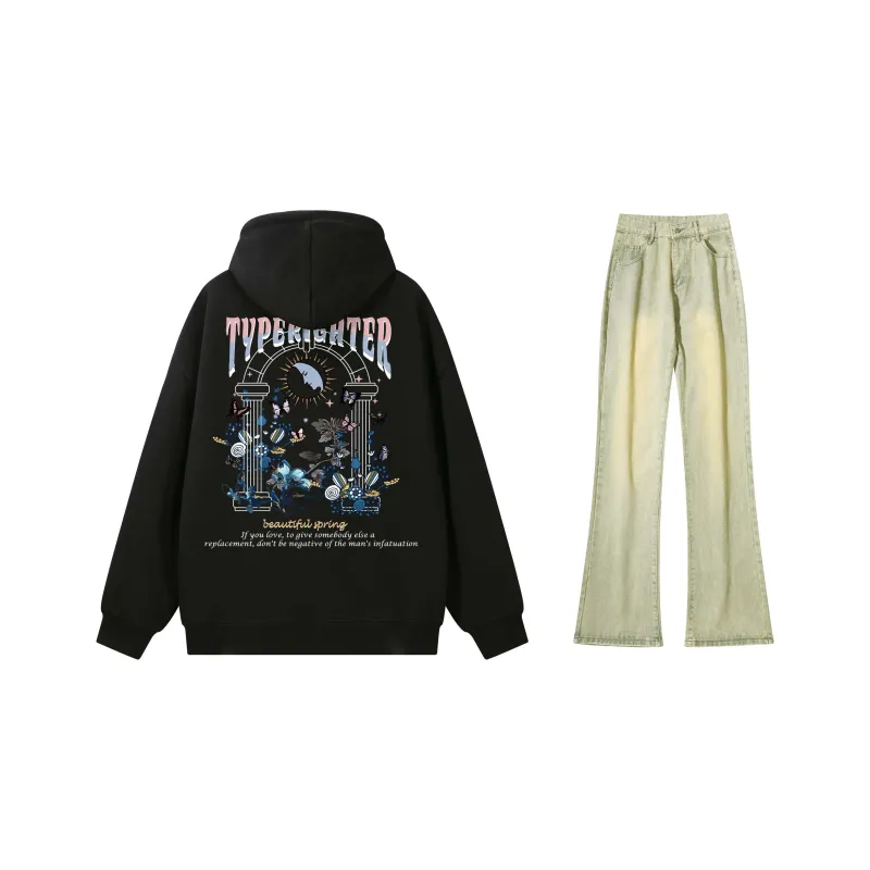 TYPERIGHTER Sweatshirt Set Unisex-3