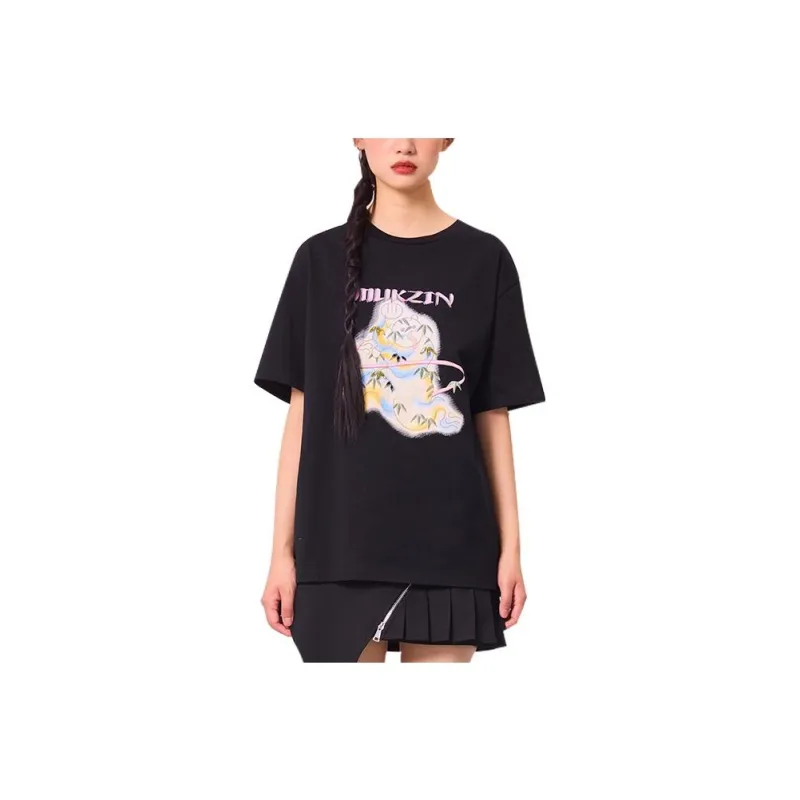 MUKZIN T-Shirts Women's Black-0