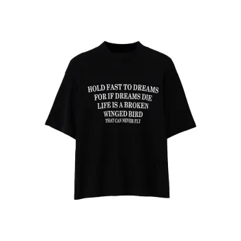 SOON FLOWER T Shirt Women's Black
