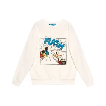 GUCCI X Disney Donald Duck Cotton Sweatshirt 'White'