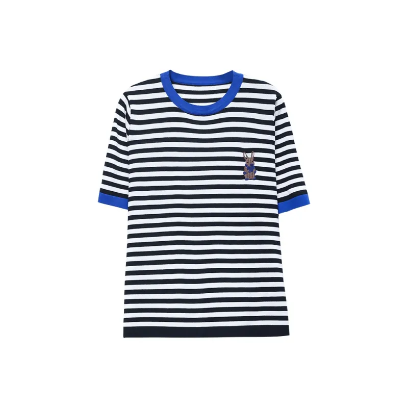 Korean Style Regular T Shirt Women's-0